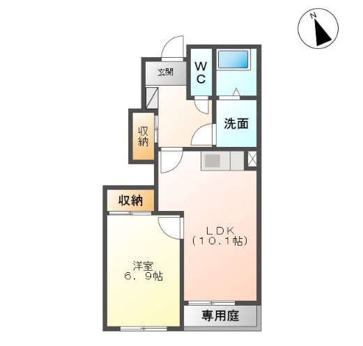 広田・崎岡賃貸 構造:木造
