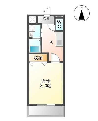 広田・崎岡賃貸 構造:重量鉄骨造