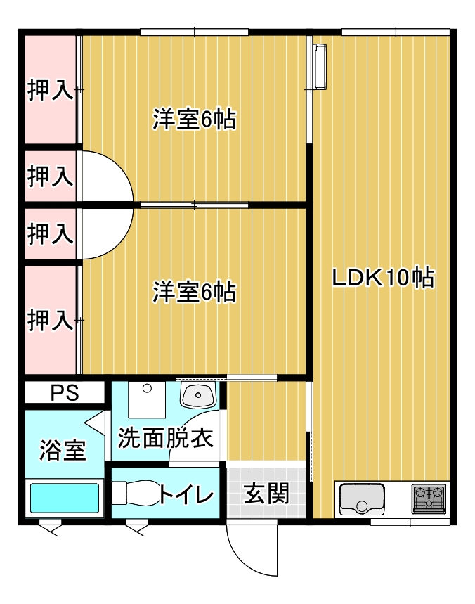 権常寺・花高賃貸 構造:軽量鉄骨造